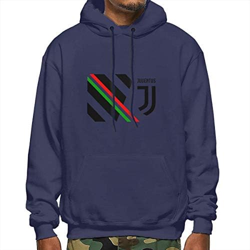 Juventus Football Green II Men's Polyester Hoodie Pocket Sweater Jackets