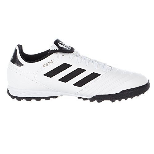 adidas Performance Men's Copa Tango 18.3 TF Soccer-Shoes, White/Core Black/Tactile Gold, 12 M US