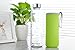 Neoprene Glass Water Bottle Sleeves Holders With Carry Straps - 6 Pack Multi-Color - 16-18oz Bottle Size - Quality Rubber Insulation for Colder Or Hot