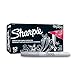 Sharpie Metallic Permanent Markers, Fine Point, Silver, 12 Count primary