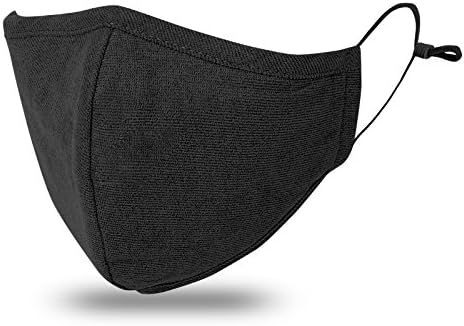 JayJay Pollution Dust Mouth Mask PM2.5 Carbon Filter Washable Cotton Respirator With Replaceable filters