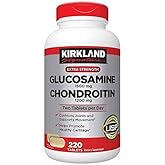 Kirkland Extra Strength Glucosamine 1500 mg Chondroitin 1200 mg 220 Tablets