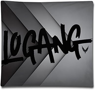 Sna85z 18x18 Inch Pillow Case Loganpaul Youth 2 Side Printed Pillow Cover