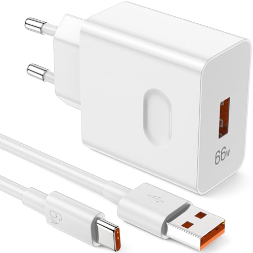 66W for Super-Charge Charger for Honor Magic7 6 Lite 400 200 Lite 90 Lite X8a X8b,6A USB C Charging Cable Power Adapter for HONOR 90 80 70Lite X9b for HONOR Magic7 6 5 4Lite Pro