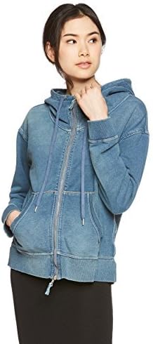 Amazon Goa Goa Indigo裏毛 脇スリット フードjk ブリーチ Free コート ジャケット 通販