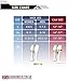 NEWZILL Medical Compression Socks for Women & Men Circulation 20-30 mmHg, Best for Running Athletic Hiking Travel Flight Nurses (Rainbow Stripes, L/XL)