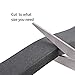 Yotache Foam Insulation Tape 2 Rolls 1 Inch Wide X 3/8 Inch Thick, High Density Foam with Adhesive Tape Self Stick Weather Stripping Thick, Total 13 Feet Long (2 X 6.5 Ft Each)