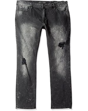Men's Slim Straight Slate Black Wash Jean
