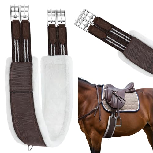 SilTriangle English Fleece Padded Girth