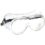 Eisco Labs Clear Safety Goggles - Vented with adjustable Elastic strap