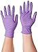 Haylard Health 50602 Purple Nitrile XTRA Powder-Free Extended Cuff Exam Glove, Medium (50 Per Box)