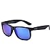 PUKCLAR Mens Polarized Sunglasses Black Sunglasses Womens Ultra Light pk1004