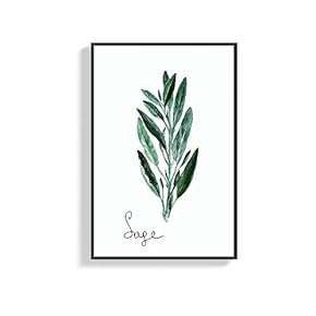 Framed Canvas Wall Art for Living Room, Bedroom Sage Canvas Prints for Home Decoration Ready to Hang - 16x24 inches