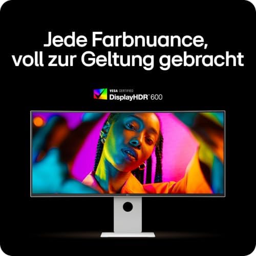 UltraWide 40U990A-W.AEU, 40 Zoll, 21:9 Curved 5K2K Nano IPS Black Monitor, 120Hz, AMD FreeSync Premium, DisplayHDR 600, Weiß