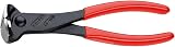 KNIPEX End Cutting Nipper 180 mm with Plastic Coating 68 01 180