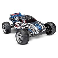 Traxxas 37054-1BLUEX Traxxas Rustler XL-5 Truck Ready-To-Race TQ 2 Channel 2.4Hz