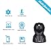BEW 1080P Wireless IP Camera with 2-Way Audio for Baby / Nanny / Pet Monitoring and Home Security, Black