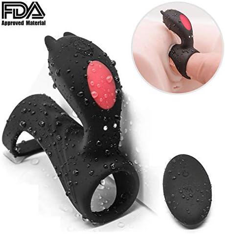 Vibe-Rate Co-`Ck RinG^ Vibra-TinG^ Co-`CkrinG^s Set Pe`nis RinG^ MassaG^er Male Enchantment Waterproof Silicone Erection EnhancerAd-Ult S-E-X T0ys for Men