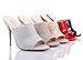 Sexy Slip on Only Padded Cushion Peep Toe Mules High Heel Womens Sandals Shoes New Without Box