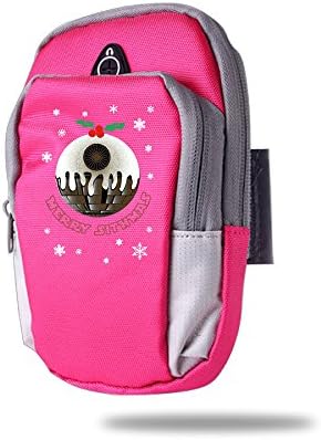 CGHFW Merry Christmas Star Outdoor Sports Multifunctional Pockets Arm Bag Arm Pockets Bag For Running Trekking Hiking Cycling Mounting Strolling Armband