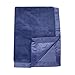 Lambs & Ivy Signature Oversized Minky Stroller Blanket, Navy