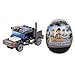 yuboo Easter Eggs, 6-Pack Large Prefilled Plastic Eggs,Kids’ Toys Filled with Different Building Bricks to Build Various Vehicle