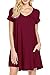 AmySoul Women's Short Sleeve Dress Summer Spring Long Sleeve Dress Casual Irregular Hem Loose Tunic T-Shirts Long Dresses
