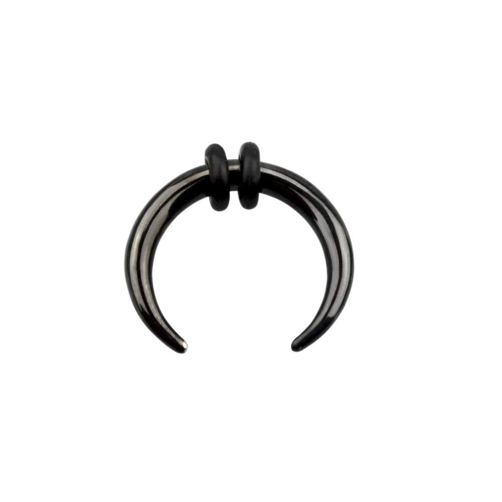 Buy 814G PVD Plated Stainless Steel Black Septum Pincher Nose Ring