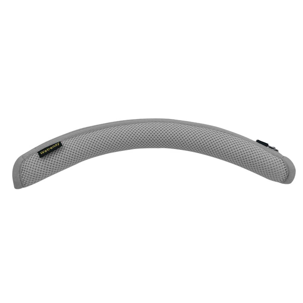 JOYSOG Headband Cover Pad for Sony WH-1000XM5 Headphone, Headset Headband Protector Cushion Replacement with Zipper (Grey)