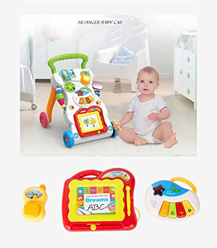 image for Dporticus 3-in-1 Early Development Toy Baby Sit to Stand Interactive L