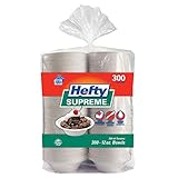 Hefty Supreme Foam Bowls Heavyweight, 12 oz. (300 ct.)