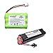 HQRP Battery Kit for Tri-tronics 1064000 DC-12 1038100 1107000, Classic 70, Trashbreaker Ultra XL, Beagler XL, Flyway Special XL Remote Controlled Dog Training Collar Receiver Transmitter + Coaster