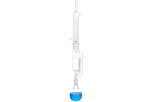 Soxhlet Type Extraction Apparatus Laboratory Glassware Kit Borosilicate Glass Soxhlet Extractor with Condenser and Flat Botto
