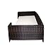 Rattan Small Rectangular Pet Bed, Indoor/Outdoorthumb 4