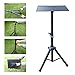 Holiday Styling Laptop Projector Tripod Stand – Adjustable Table With Sturdy Base – Portable Set With Storage Bag 30” – 44”