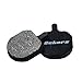 Gekors Semi-Metallic Bicycle Disc Brake Pads for Hayes MX-2/MX3/MX4, 1 Pair, Black
