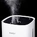 AUKEY Whole House Humidifier with No Noise, 3.5L Ultrasonic Cool Mist Aroma Humifier with Auto Shut-Off & Adjustable Mist Output for Home or Office