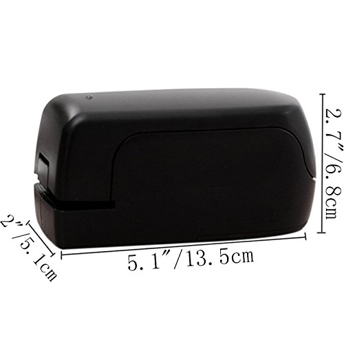 ZZ Lighting Creative Electric Stapler Double Power Supply Automatic Binding Machine 20 Sheet Capacity Battery Operated Stapler Desktop No-Jam Electric Stapler - Thumbnail 2