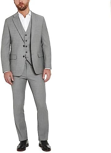 【洗えるスーツ】トミーヒルフィガーTHFLEX ストレッチ セットアップ 48 Tommy Hilfiger TH Flex Modern Fit Suit Separates Jacket, Black