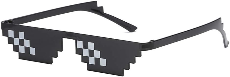 LEIAZ Mosaic Glasses Two Yuan Anime Artifact Pixel Coding Pixels