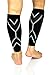 SureSport® Men's and Women's True Graduated Calf Compression Sleeves - 18-25 mmHg Medical Grade (Large, Black) Great for Shin Splints - Ideal uses include Crossfit, Basketball, Running, Baseball, Walking, Cycling, Training and Travel - Increases Circulation - Help Speed Recovery