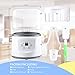 Baby Bottle Warmer Bottle Sterilizer 4-in-1 Smart Bottle Warmer and Baby Food Heater for Breast Milk Or Formula with LCD Real-time Display Fast Warming and Accurate Temperature Control