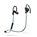 Bluetooth Headphones, Amotus Wireless Bluetooth Earbuds  V4.1 Sports Stereo Sweatproof Earphones In-Ear with Earhook Built-in Mic for Running Hiking Jogging Gym(Blue)