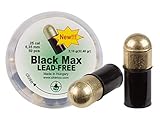 Skenco Black Max Lead-Free Pellets, .25 Cal, 32.40 Grains, Domed 50ct