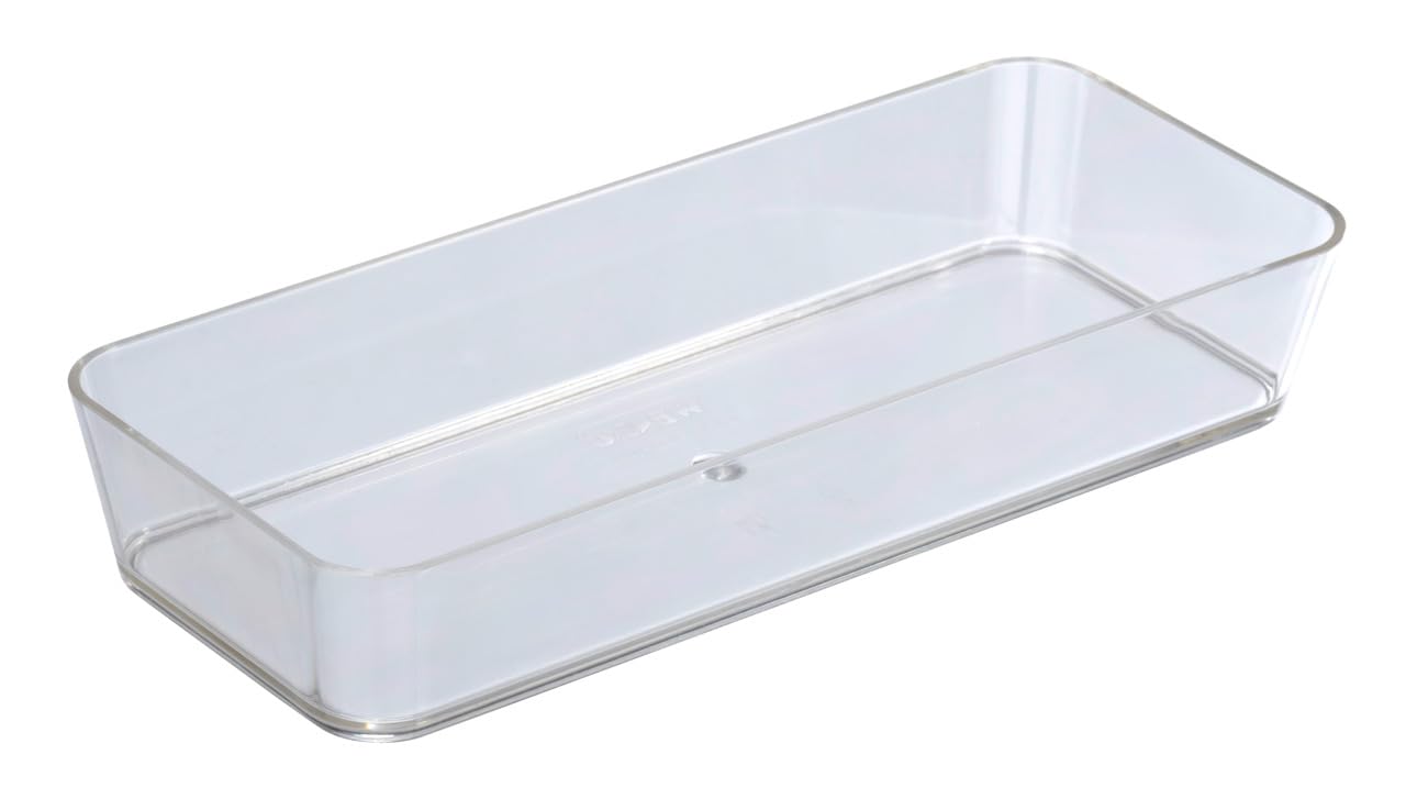 Wenko 20304100 Storage Compartment Candy Narrow Plastic 24 x 4 x 10 cm Transparent