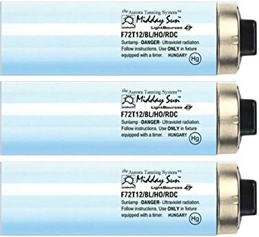 Aurora Series Midday Sun F72 HO 100W 5.0% RDC Tanning Lamp (25)