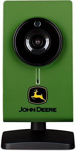 John Deere Wireless Indoor HD Security Camera | Surveillance Monitor w/ Motion Detection, Night Vision, & 2-Way Audio