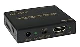 ViewHD Newest Ultra HD HDMI Audio Extractor Support 4K@60Hz, HDR, Dolby Vision | HDCP 2.2 | HDMI 2.0 | 18Gpbs | SUHD | Ultra HD | Model: VHD-UHAE