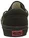 Vans Men's VANS CLASSIC SLIP-ON SKATE SHOES Men 9 Women 10.5 (BLACK/BLACK)