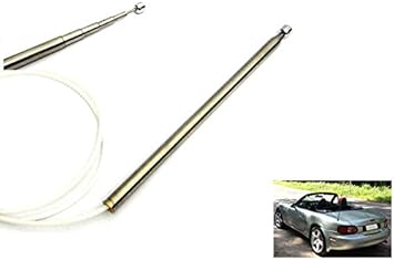 Cable de diente de repuesto para antena eléctrica de antena de radio de  mástil OEM para 1998-05 MX-5 NB MK II Miata Roadster: Amazon.es: Coche y  moto